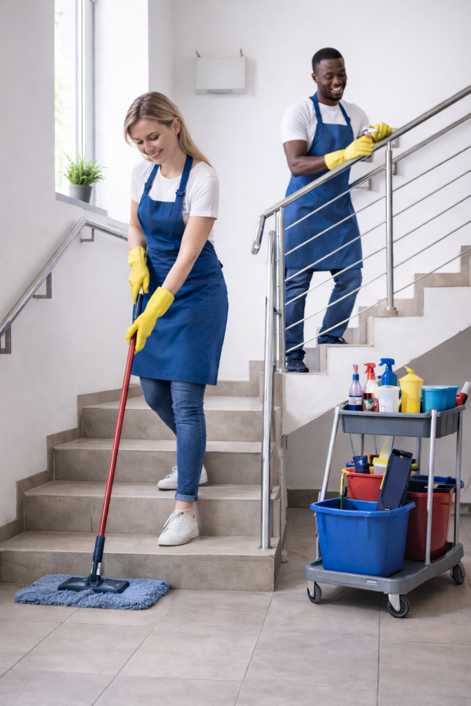 Treppenhausreinigung